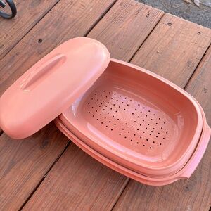 Vintage Tupperware Vegetable Steamer